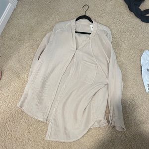 Cream, Swim Cover-Up